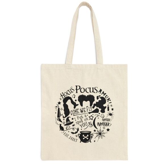 Hocus Pocus Movie Halloween Tote - Picture 1 of 6